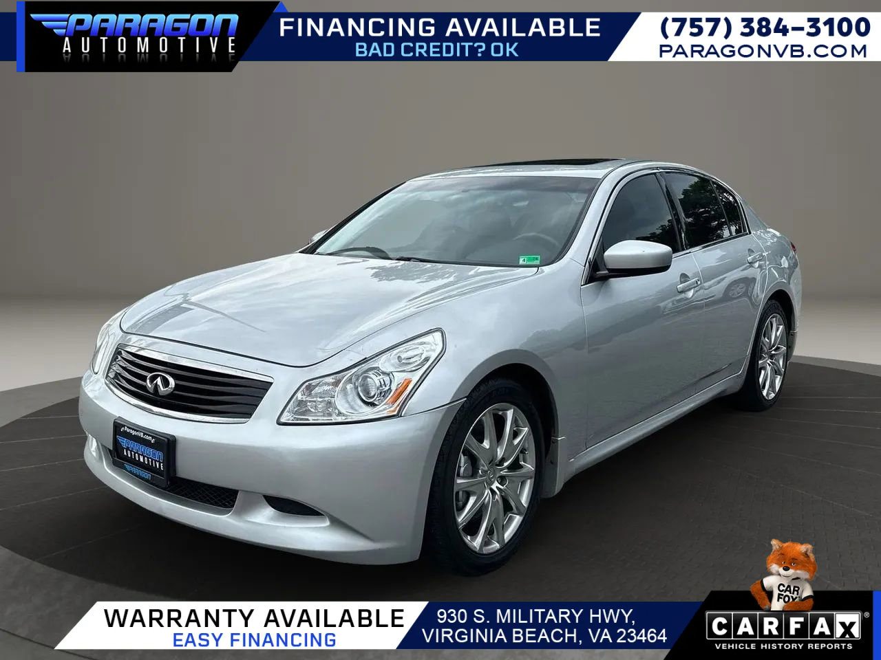 Used 2009 INFINITI G37 Journey w/ Premium Pkg