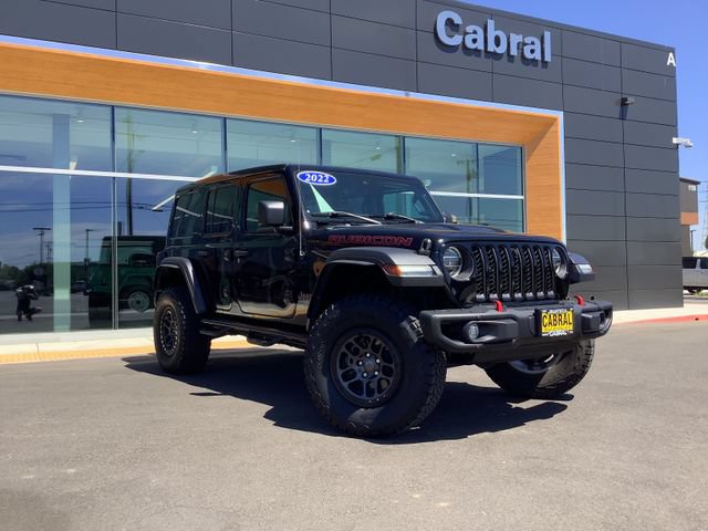Used 2022 Jeep Wrangler Unlimited Rubicon w/ Xtreme Recon 35" Tire Package AWD/4WD image 2