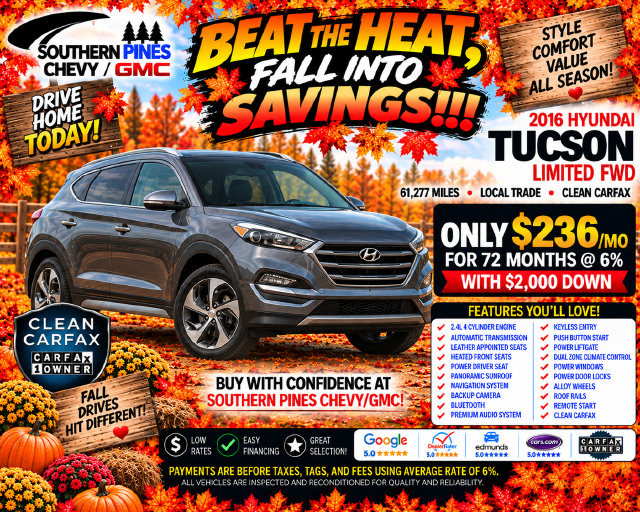 Used 2016 Hyundai Tucson Limited w/ Option Group 03 FWD image 5