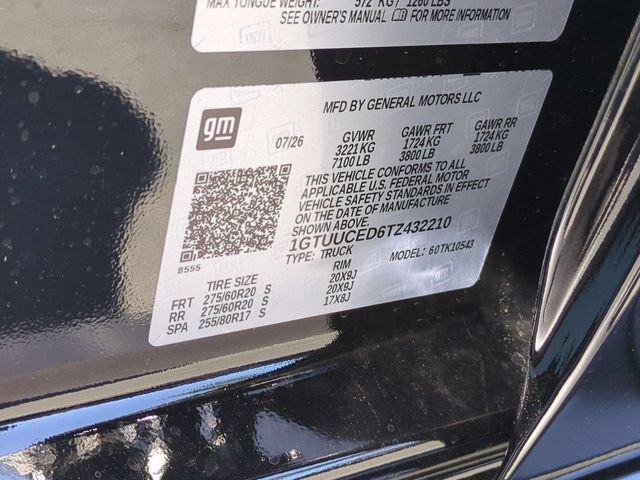New 2026 GMC Sierra 1500 Elevation w/ LPO, Elevation Black Package AWD/4WD image 35