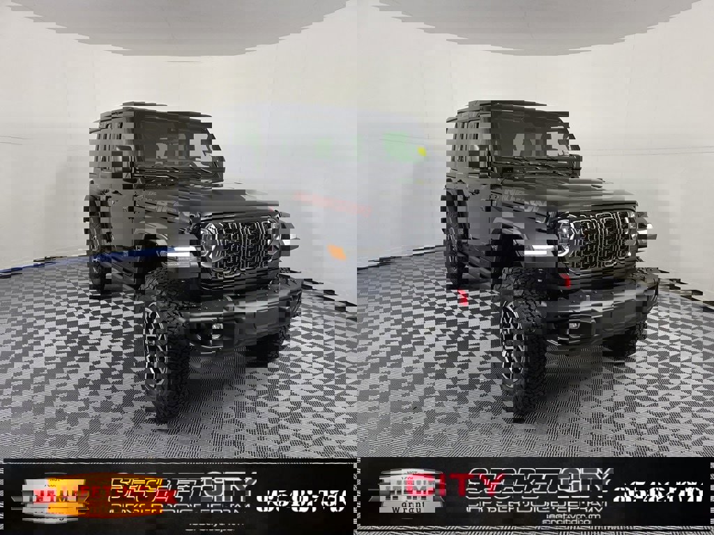 New 2025 Jeep Wrangler Unlimited Rubicon w/ Steel Bumper Group