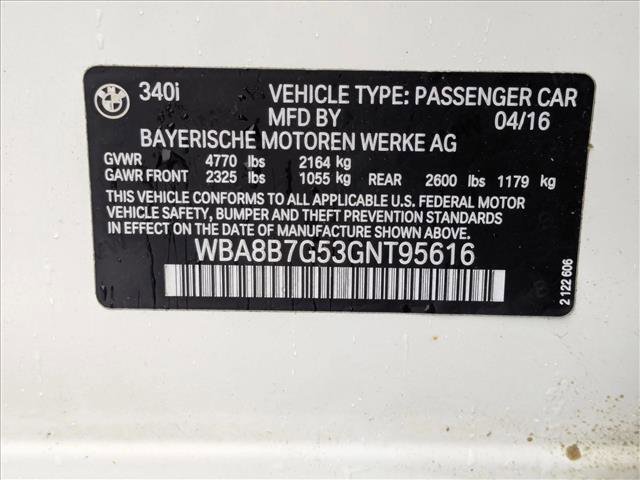 Used 2016 BMW 340i xDrive Sedan image 29