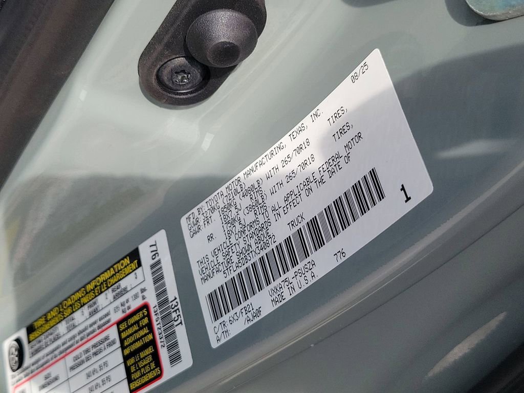 New 2026 Toyota Tundra SR5 image 48