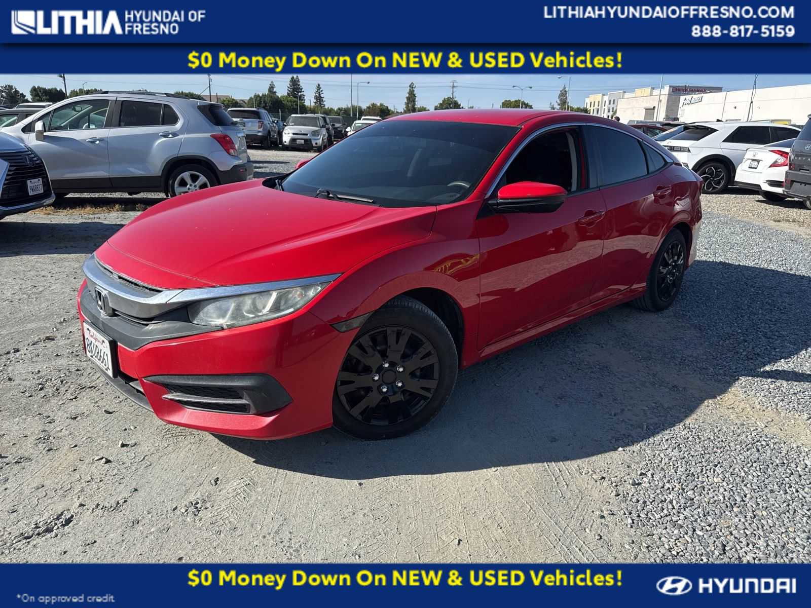 Used 2016 Honda Civic LX image 1