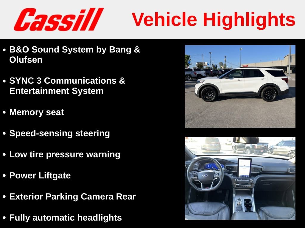 Used 2020 Ford Explorer ST w/ Premium Technology Package AWD/4WD image 14