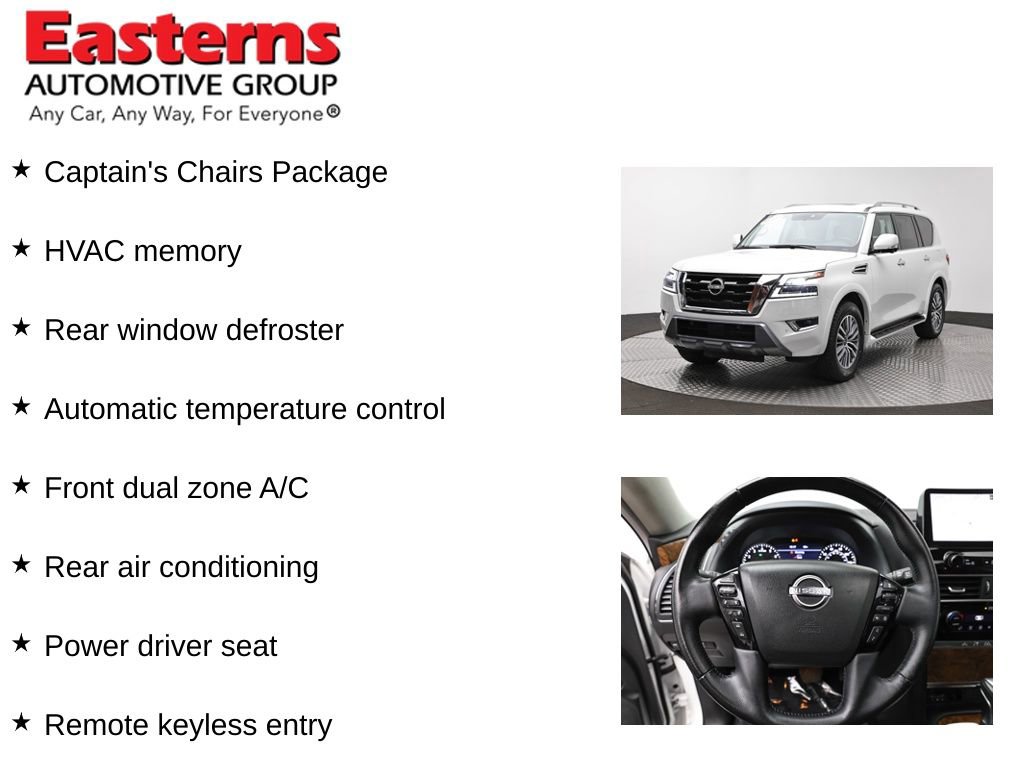 Used 2024 Nissan Armada SL w/ Captain's Chairs Package image 11