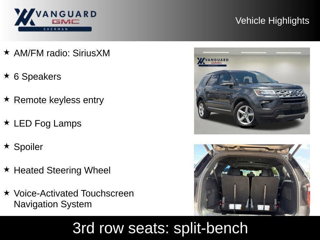 Used 2019 Ford Explorer XLT w/ Equipment Group 202A FWD image 19