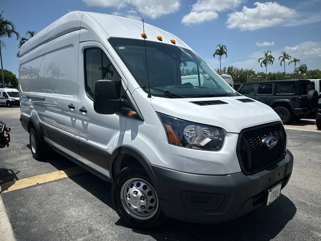 Used 2024 Ford Transit 350 148 High Roof Extended DRW RWD image 3