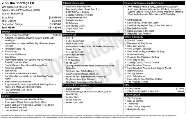 Used 2025 Kia Sportage EX image 7
