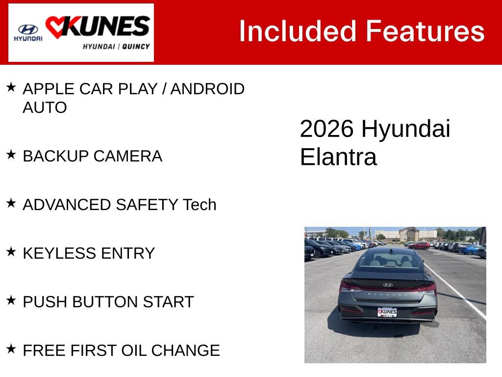 Used 2026 Hyundai Elantra Sport FWD image 2