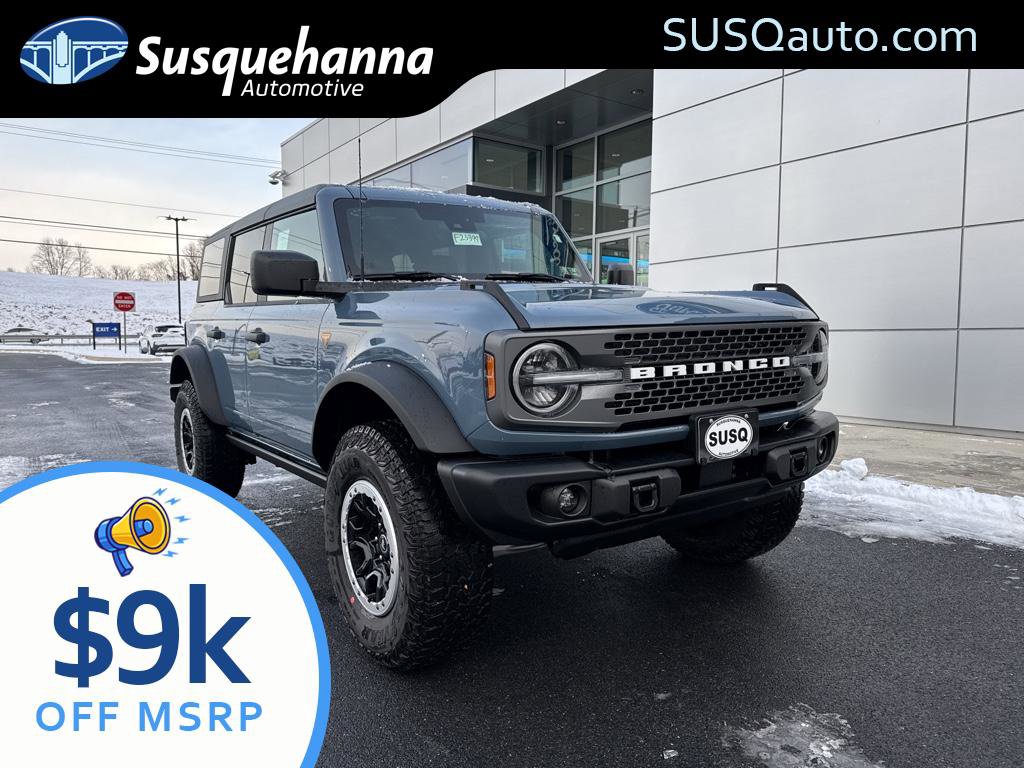 New 2025 Ford Bronco Badlands w/ Sasquatch Package AWD/4WD image 1
