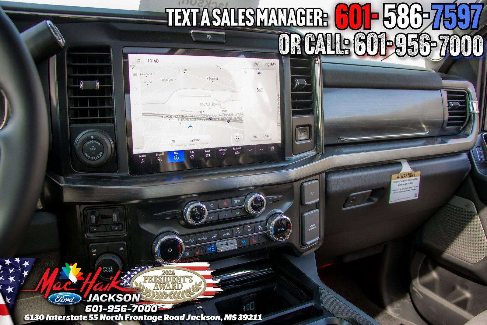New 2026 Ford F250 Lariat w/ Black Appearance Package image 46