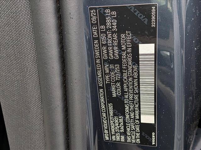 Certified 2026 Volvo XC90 B6 Plus w/ Protection Package Premier AWD/4WD image 22