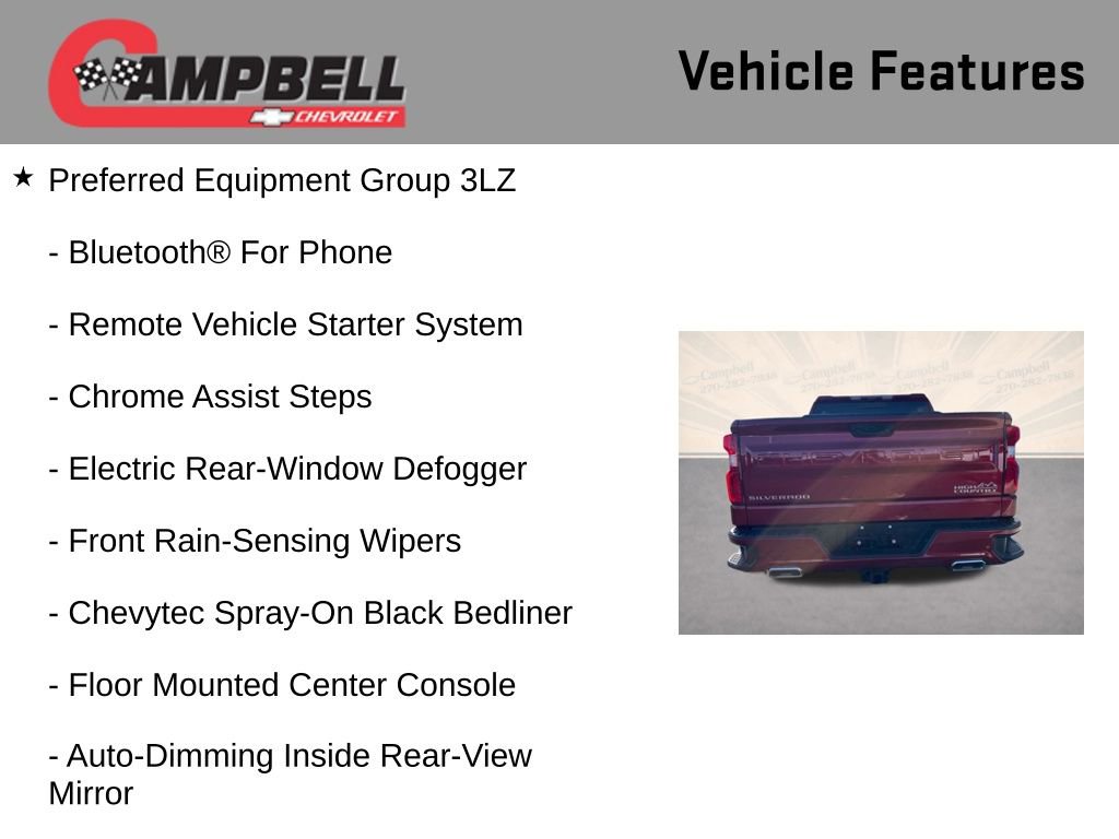 Used 2024 Chevrolet Silverado 1500 High Country w/ High Country Premium Package image 16