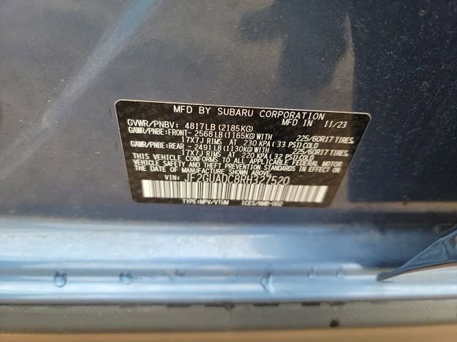 Used 2024 Subaru Crosstrek 2.0i Premium image 11