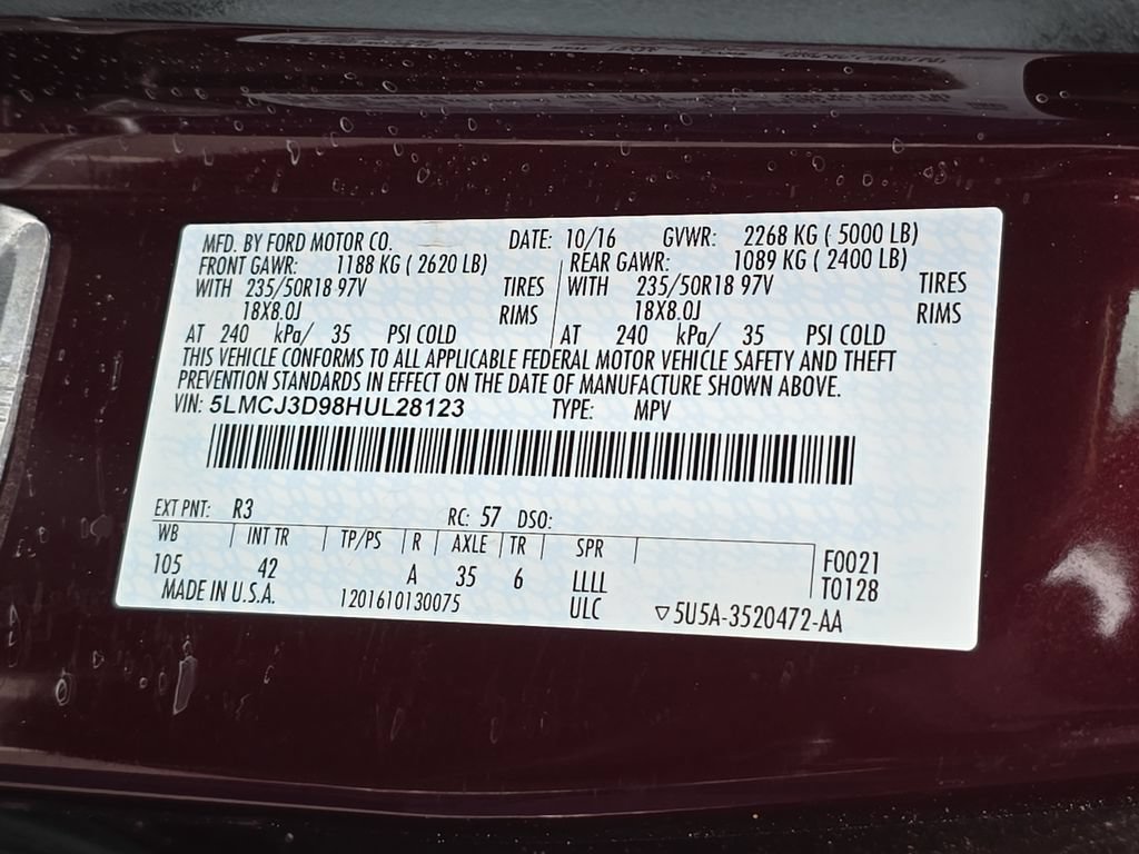 Used 2017 Lincoln MKC Reserve AWD/4WD image 36