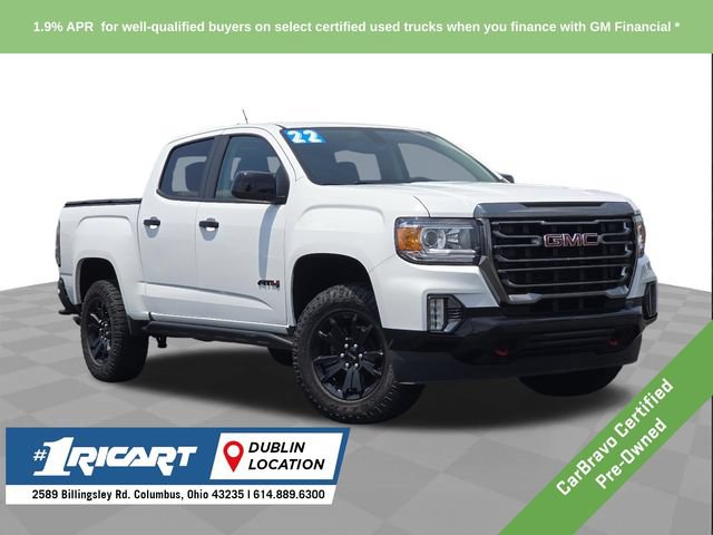 Certified 2022 GMC Canyon AT4