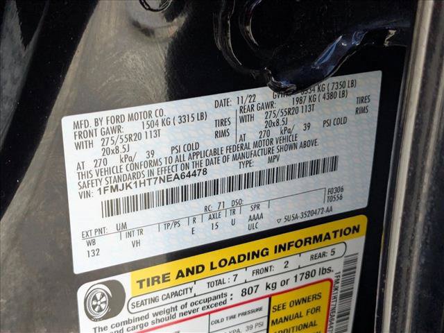 Used 2022 Ford Expedition Max XLT RWD image 25