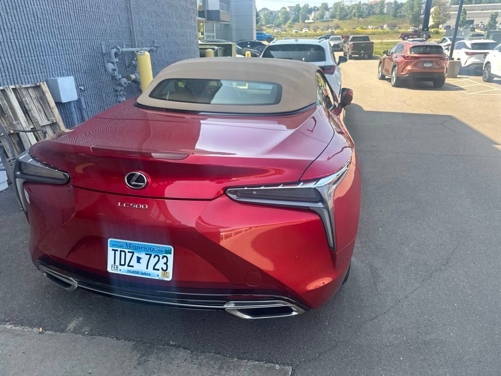 Certified 2022 Lexus LC 500 Convertible w/ Touring Package RWD image 13