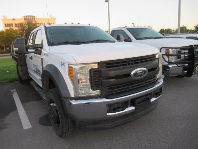 Used 2017 Ford F550 4x4 Crew Cab Super Duty w/ Power Equipment Group