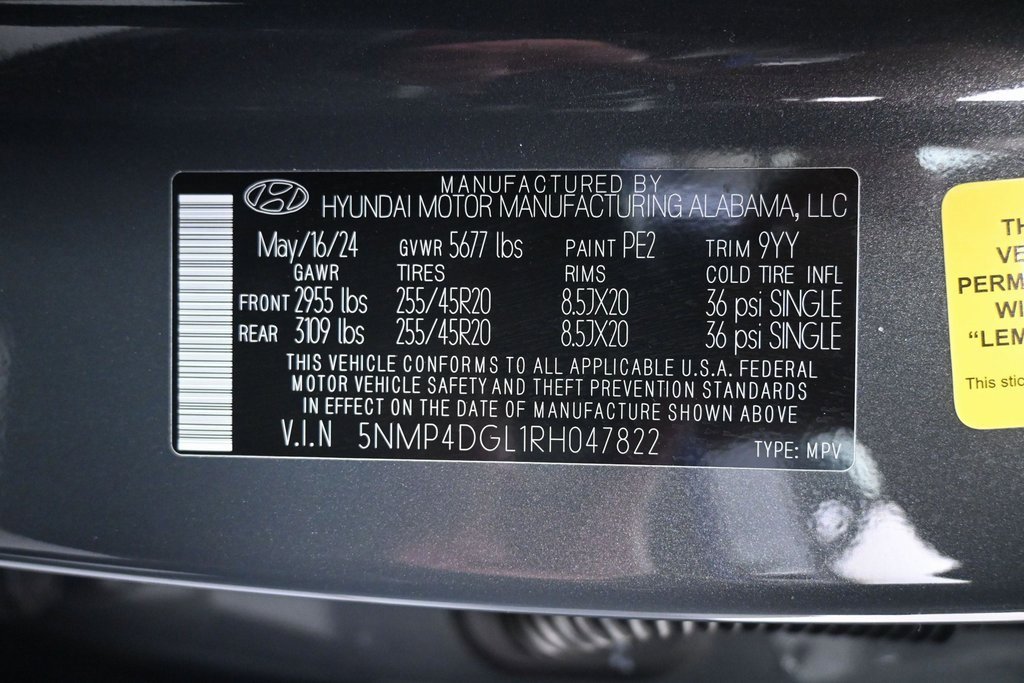 Used 2024 Hyundai Santa Fe Limited image 9