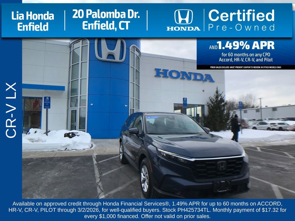 Certified 2023 Honda CR-V LX