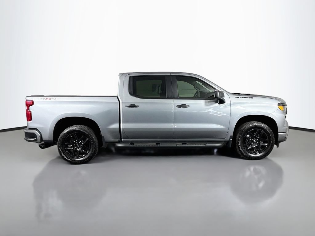 Certified 2026 Chevrolet Silverado 1500 Custom w/ Turbomax Blackout Package AWD/4WD image 8