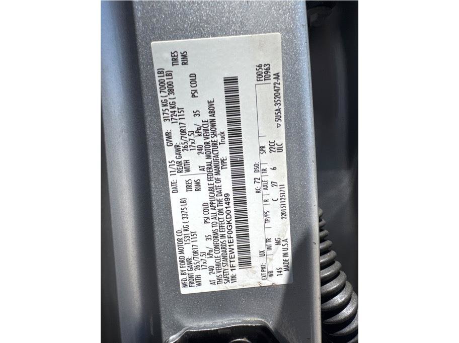 Used 2016 Ford F150 XLT AWD/4WD image 16