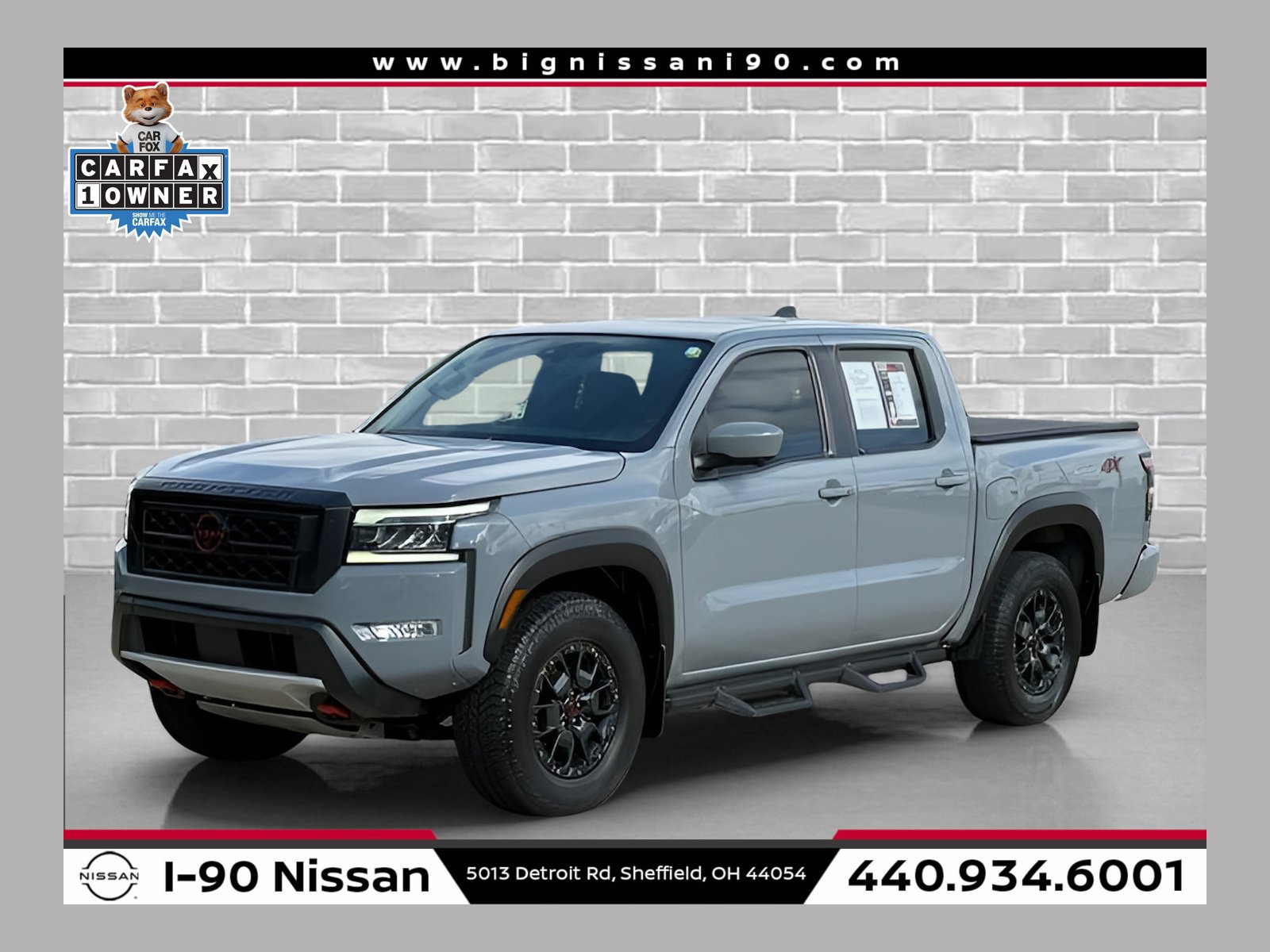 Certified 2023 Nissan Frontier PRO-4X w/ Pro-4X Premium Package