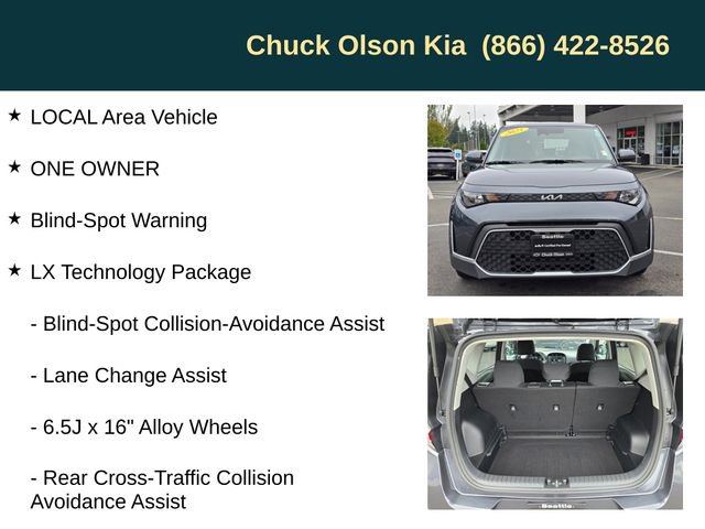 Certified 2025 Kia Soul LX w/ LX Technology Package FWD image 5