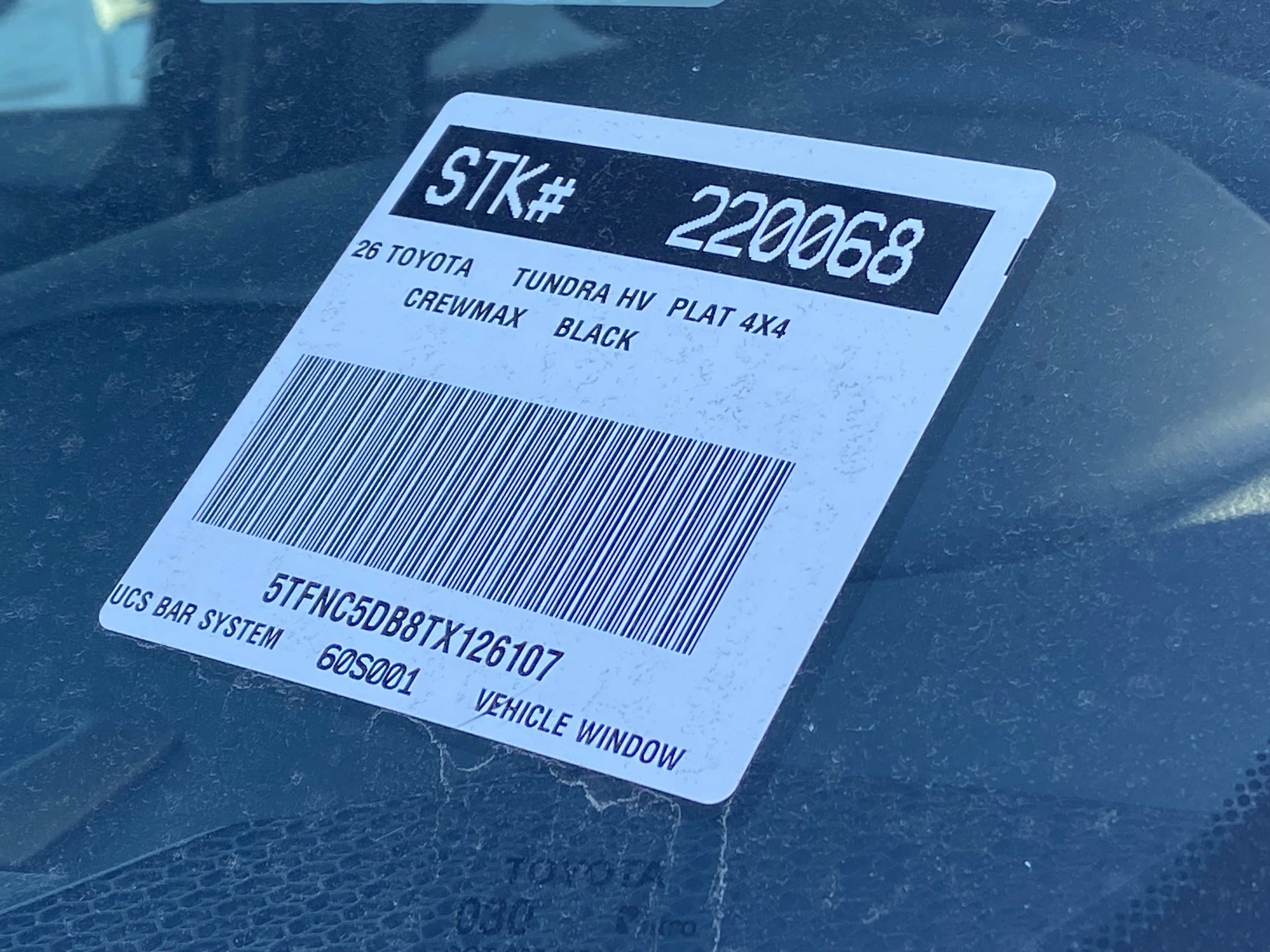 New 2026 Toyota Tundra Platinum image 25