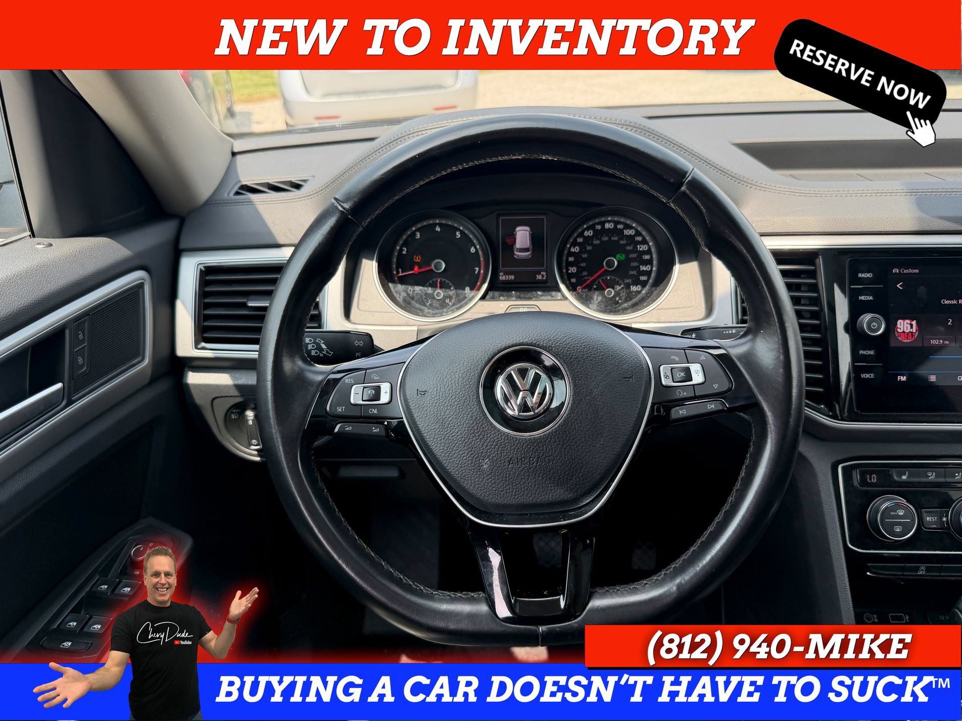 Used 2018 Volkswagen Atlas SEL AWD/4WD image 17