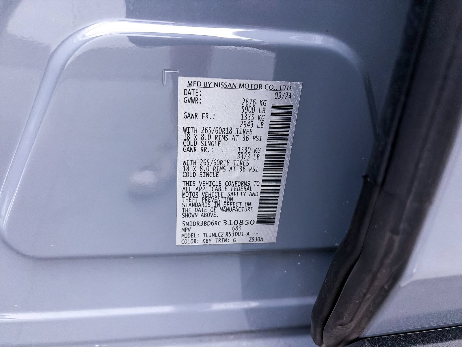 Used 2024 Nissan Pathfinder Rock Creek AWD/4WD image 36