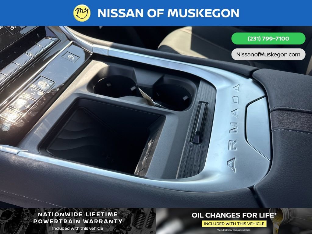New 2025 Nissan Armada SL w/ Captain's Chari Seat Package image 22