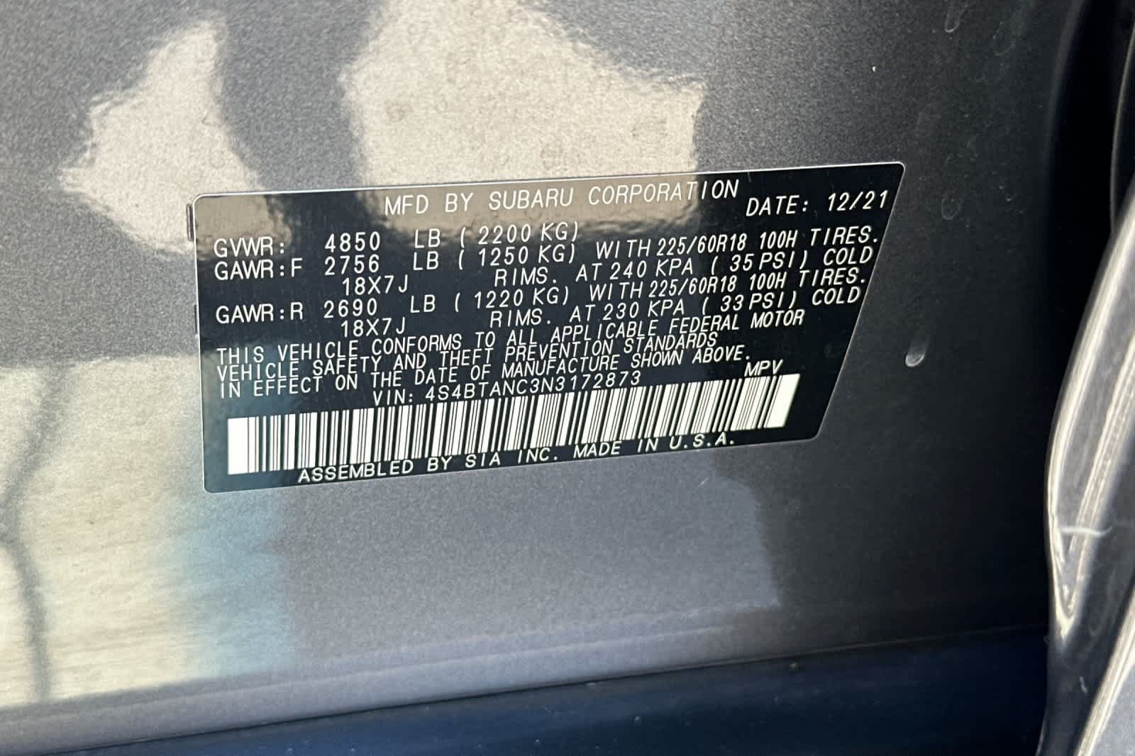 Used 2022 Subaru Outback Limited AWD/4WD image 28