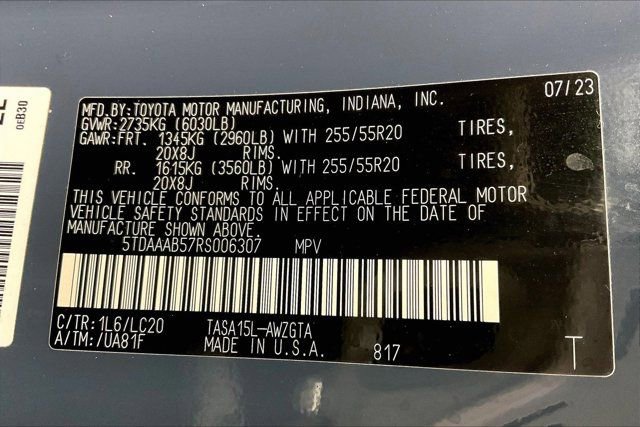 Used 2024 Toyota Grand Highlander Limited image 35