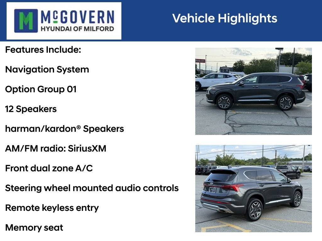 Used 2023 Hyundai Santa Fe Limited AWD/4WD image 4