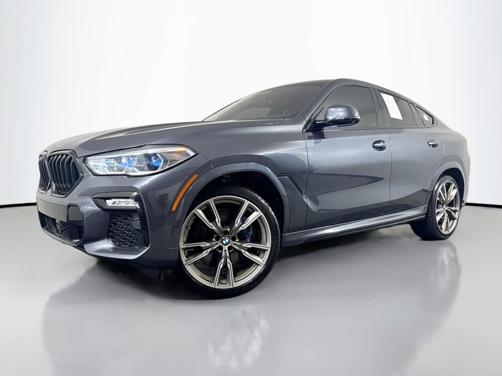 Used 2021 BMW X6 M50i w/ Executive Package AWD/4WD image 1