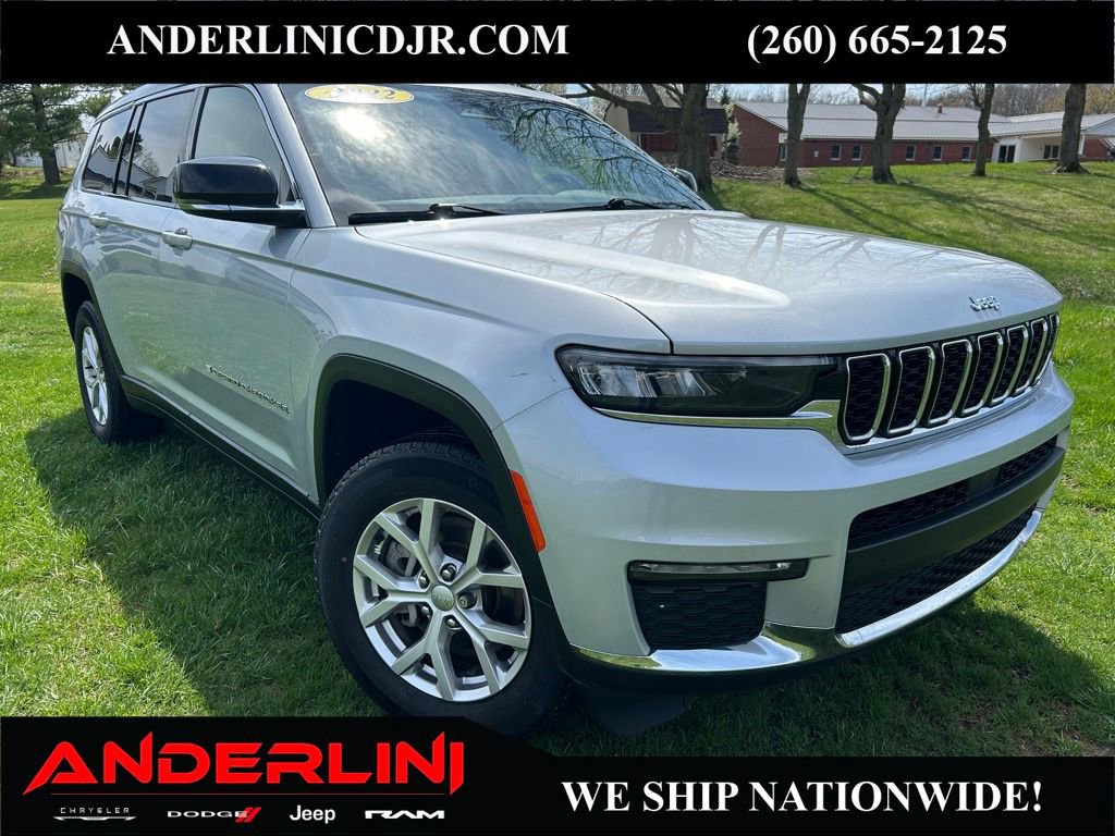 Used 2022 Jeep Grand Cherokee L Limited AWD/4WD image 1