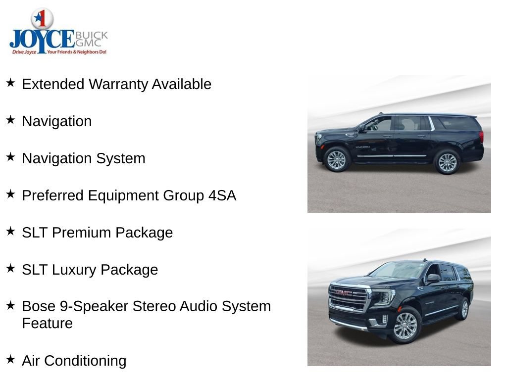 Certified 2023 GMC Yukon XL SLT w/ SLT Premium Package AWD/4WD image 10