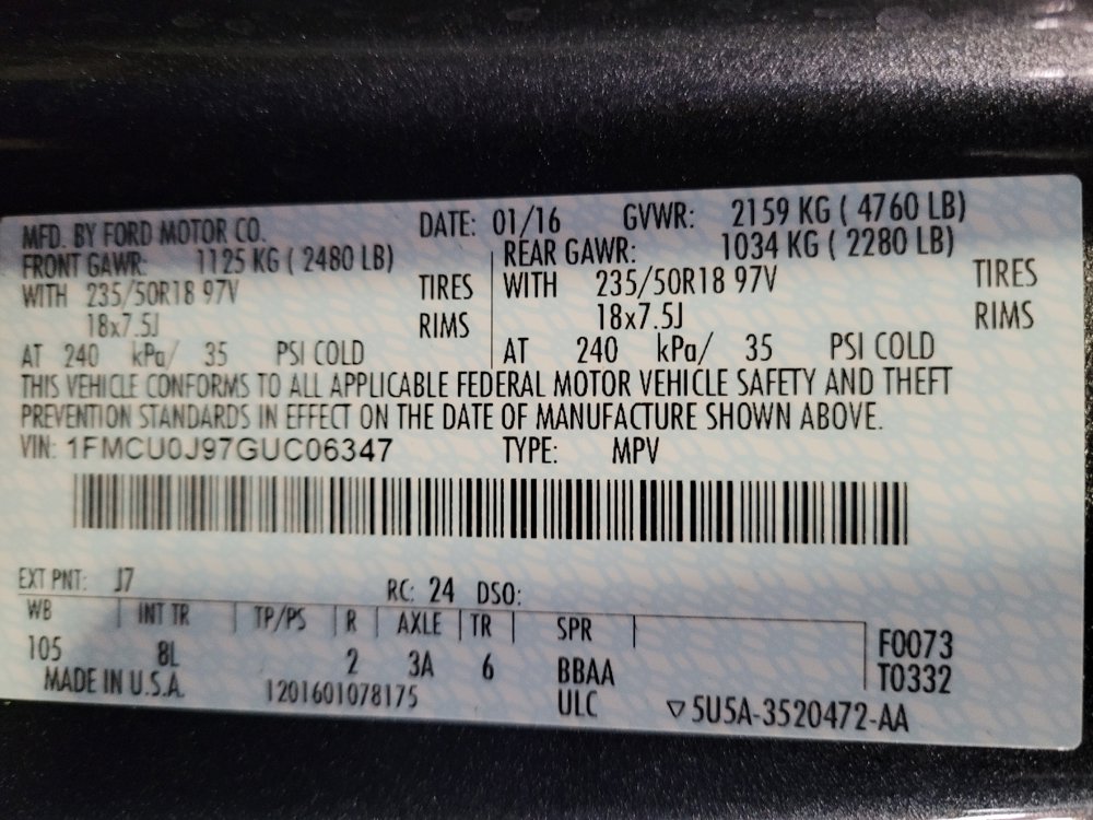 Used 2016 Ford Escape Titanium FWD image 33