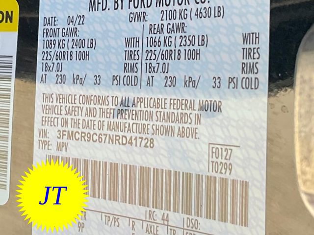 Used 2022 Ford Bronco Sport Outer Banks w/ Tech Package image 21