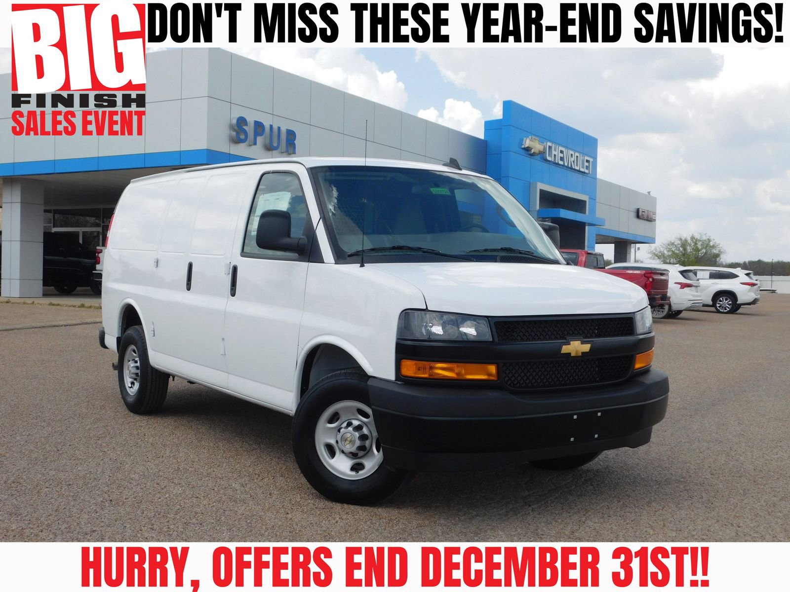 New 2024 Chevrolet Express 2500 w/ Driver Convenience Package