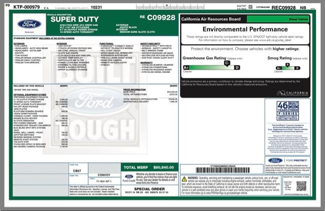 Used 2024 Ford F450 XLT w/ 360-Degree Camera Package AWD/4WD image 31