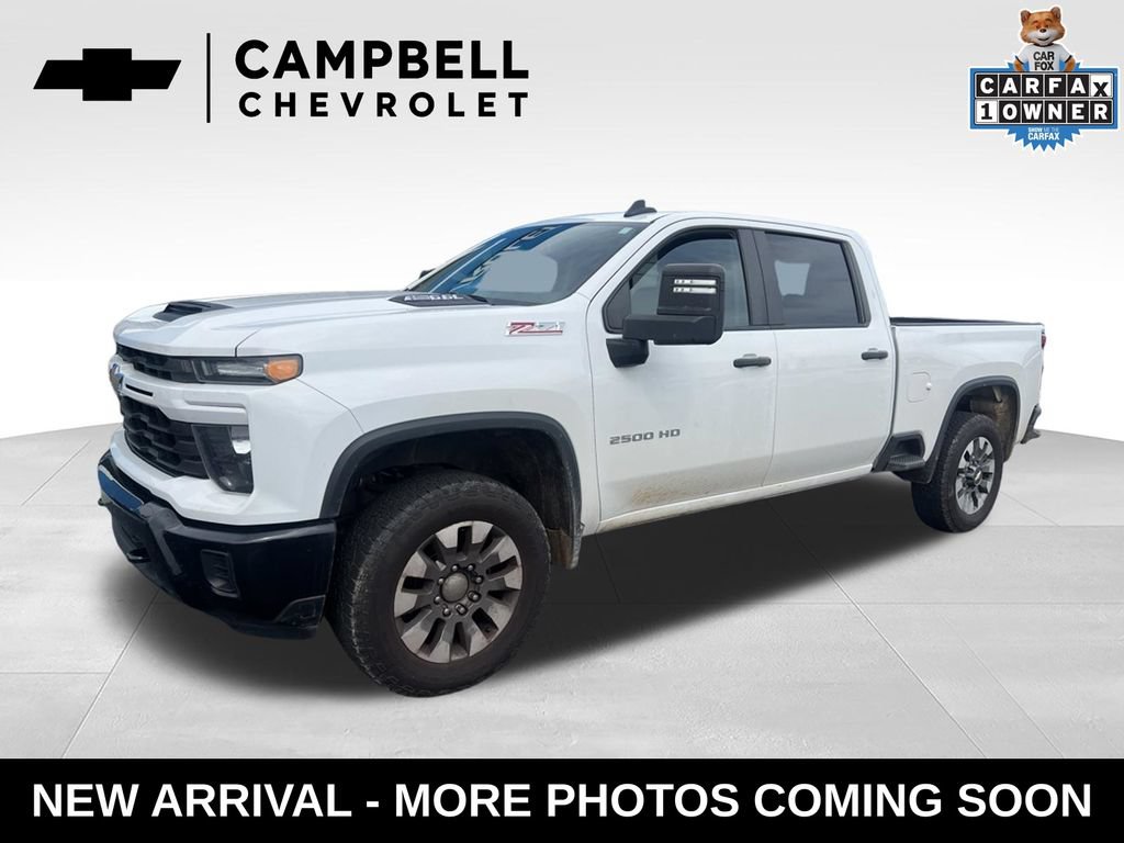 Used 2024 Chevrolet Silverado 2500 Custom w/ Custom Value Package