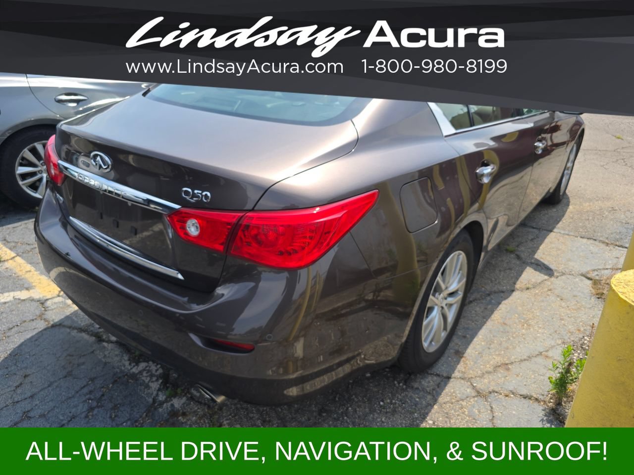 Used 2017 INFINITI Q50 3.0t Premium w/ Driver Assistance Package AWD/4WD image 3