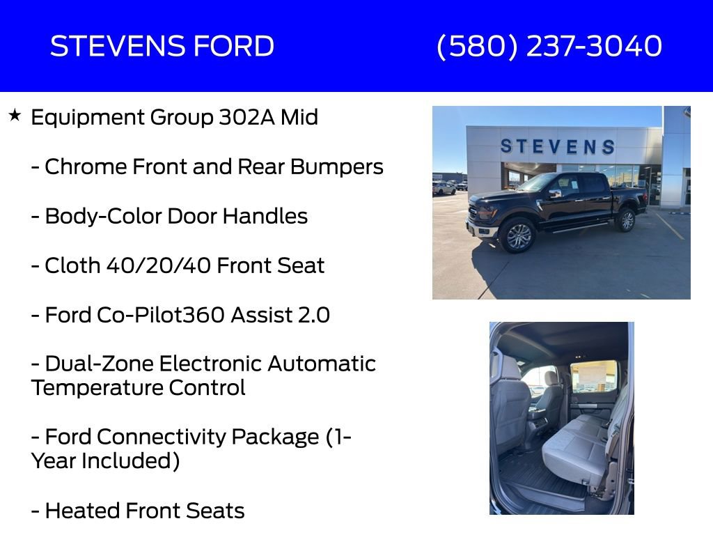 New 2026 Ford F150 XLT w/ Equipment Group 302A MID image 6