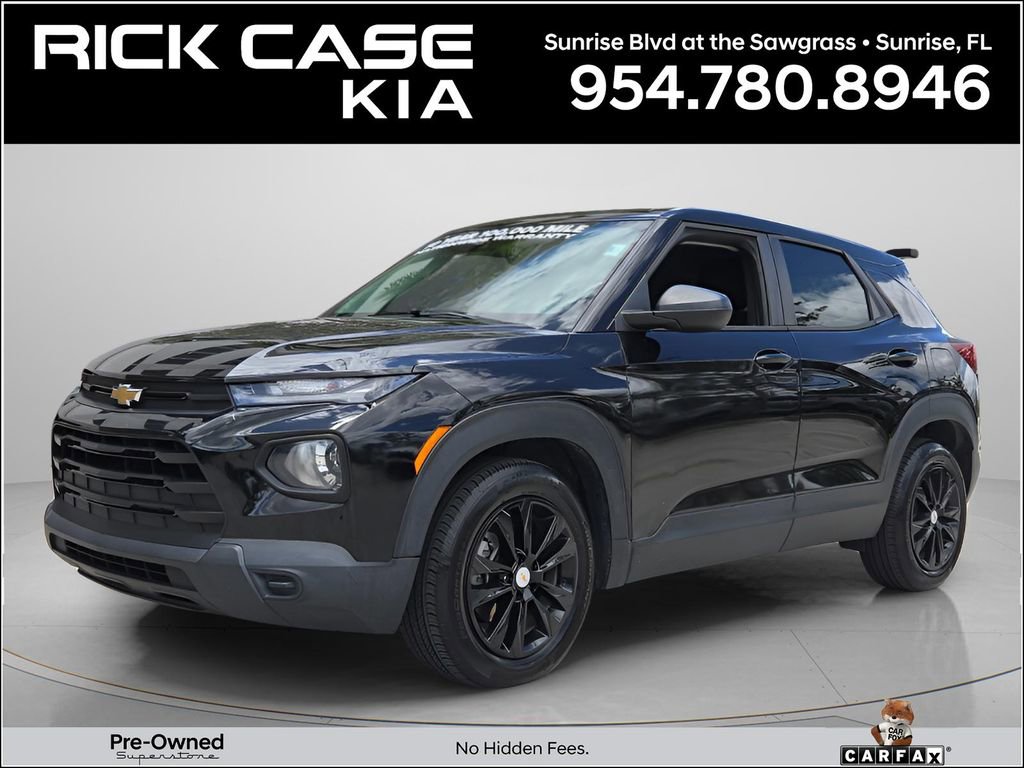 Used 2021 Chevrolet TrailBlazer LS FWD image 1