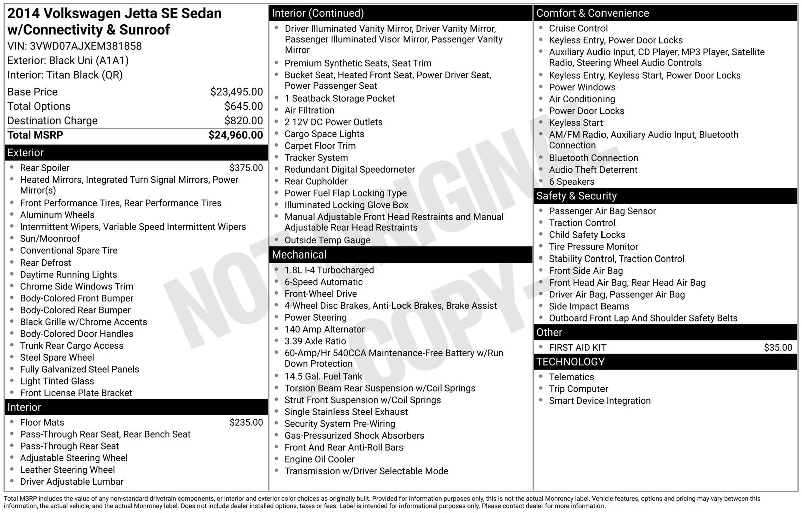 Used 2014 Volkswagen Jetta SE image 6