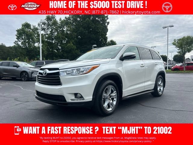 Used 2014 Toyota Highlander Limited FWD image 1